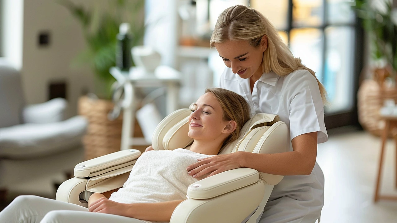 Massage sur chaise : meilleure méthode pour soulager le stress