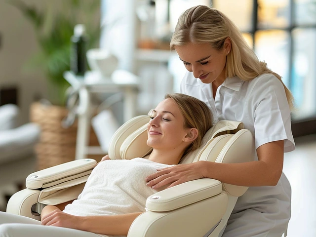 Massage sur chaise : meilleure méthode pour soulager le stress