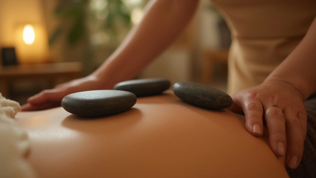 Comment fonctionne le massage aux pierres chaudes