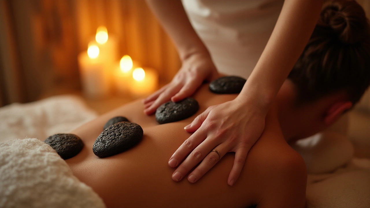 Guide Complet sur le Massage aux Pierres de Lave: Bienfaits et Techniques