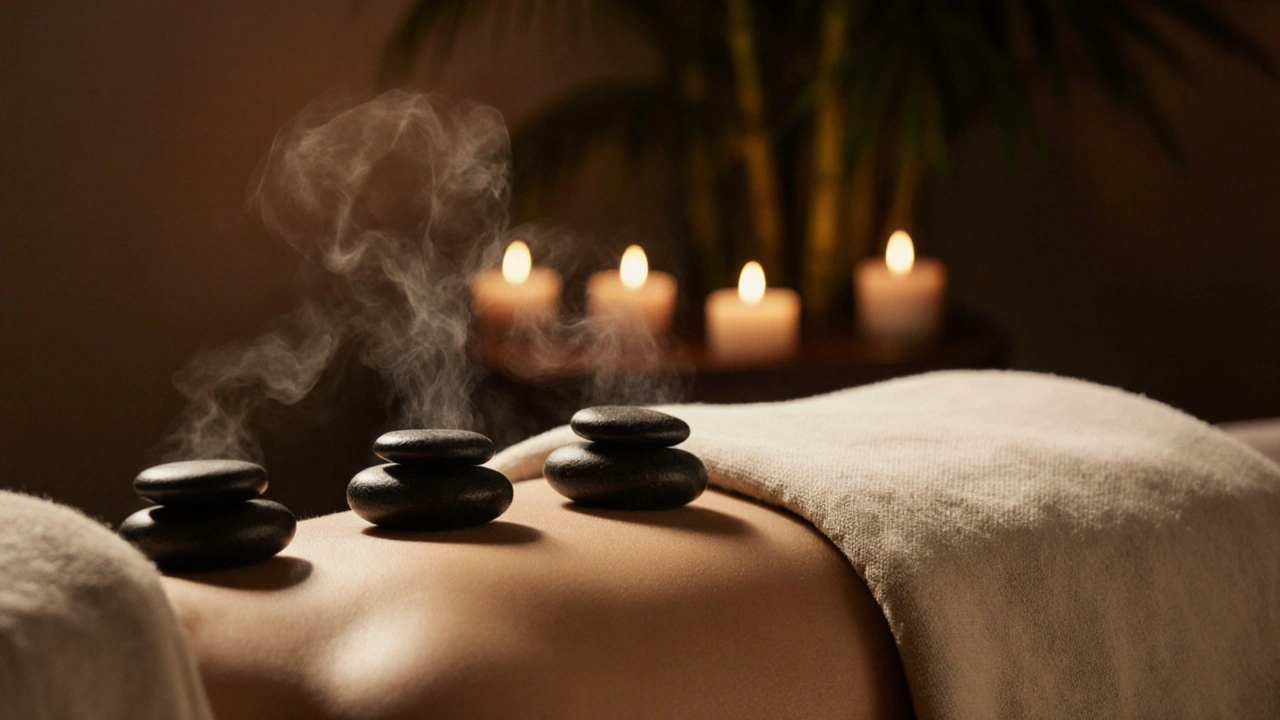 Le Pouvoir Transformateur du Massage aux Pierres de Lave