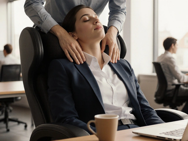 Comment le massage en chaise peut augmenter votre productivité au travail