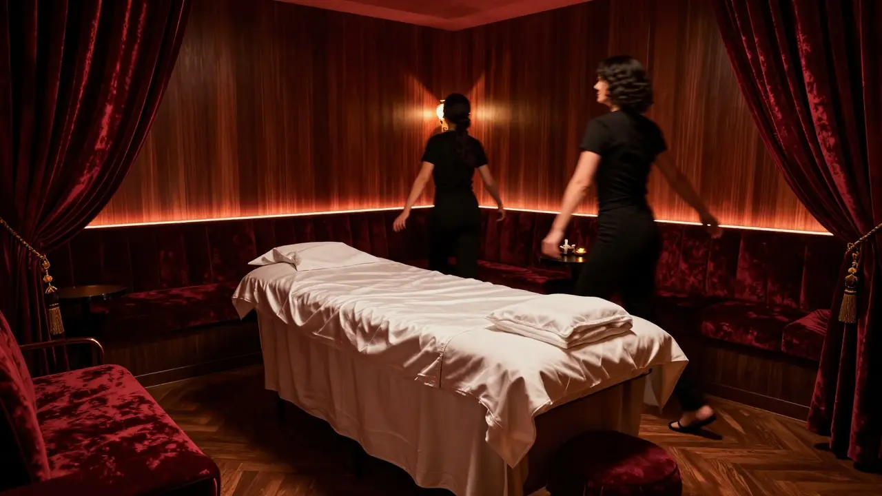 Massage Show Lesbien : Guide Complet sur l'Expérience, les Rituels et la Sécurité