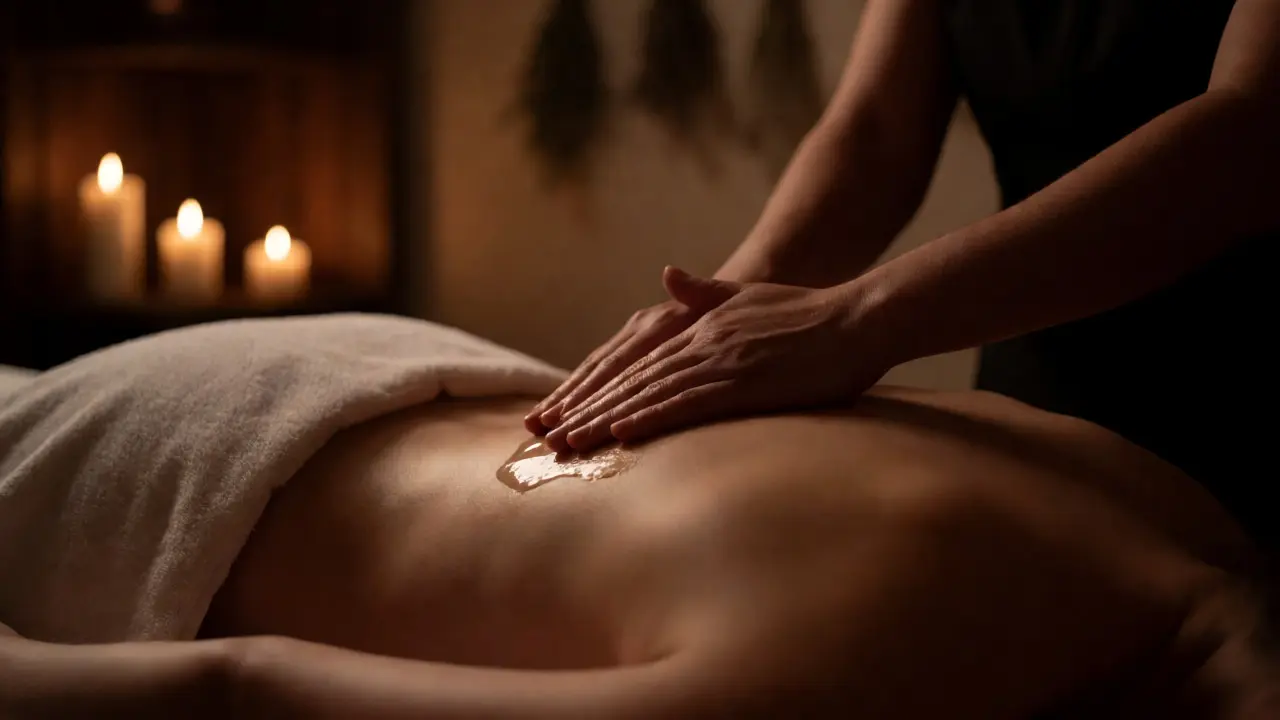 Massage aux huiles chaudes dans un spa intime de Prague